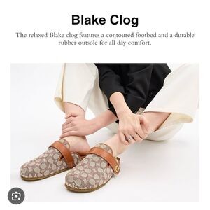 NIB Coach Blake Clog